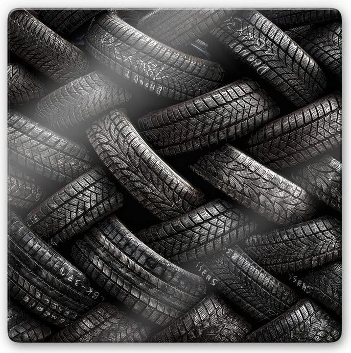 Image du produit Trenddeko Flour - Pneus (50 x 50 cm)