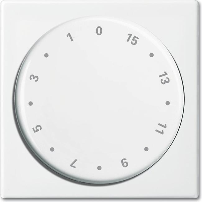 Actual product image Busch-Jaeger Busch-Jäger central disc with rotary knob, with imprint 1770-914-102