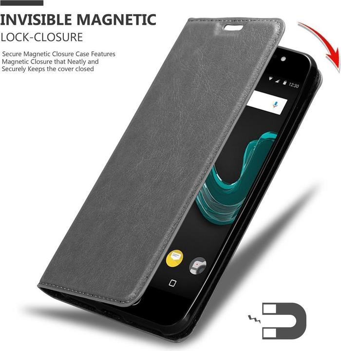 Immagine prodotto Cadorabo Libro Invis. Coperchio magnetico (Wiko WIM)