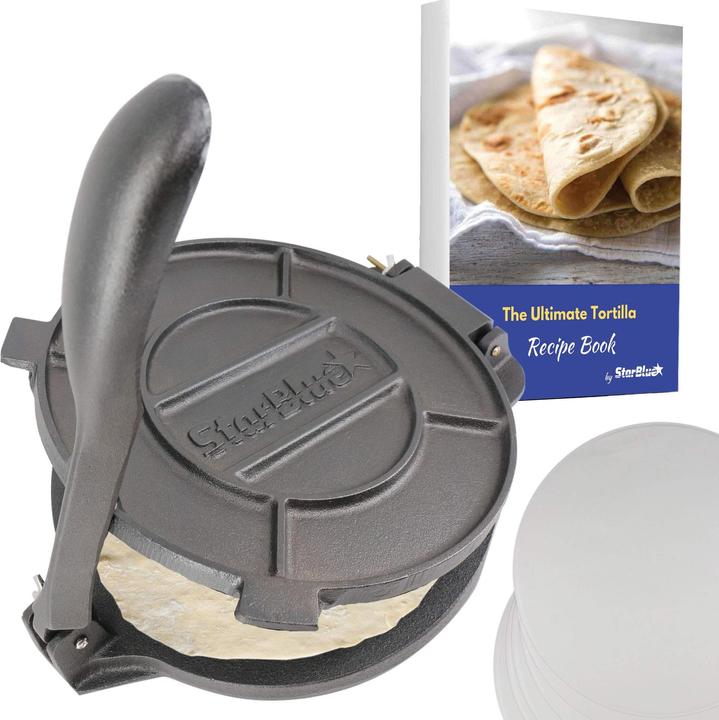 Actual product image StarBlue 10 inch tortilla press