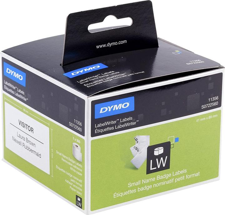 Actual product image Dymo S0722560 Blank name badges