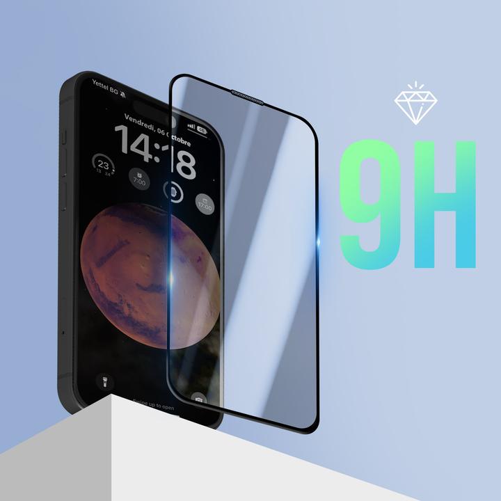 Immagine prodotto Avizar Pellicola protettiva in vetro 9H (1 Pezzo/i, Apple iPhone 15 Pro)