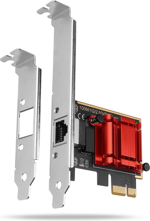Actual product image Axagon PCEE-G25 network card Internal Ethernet (Mini PCI Express)