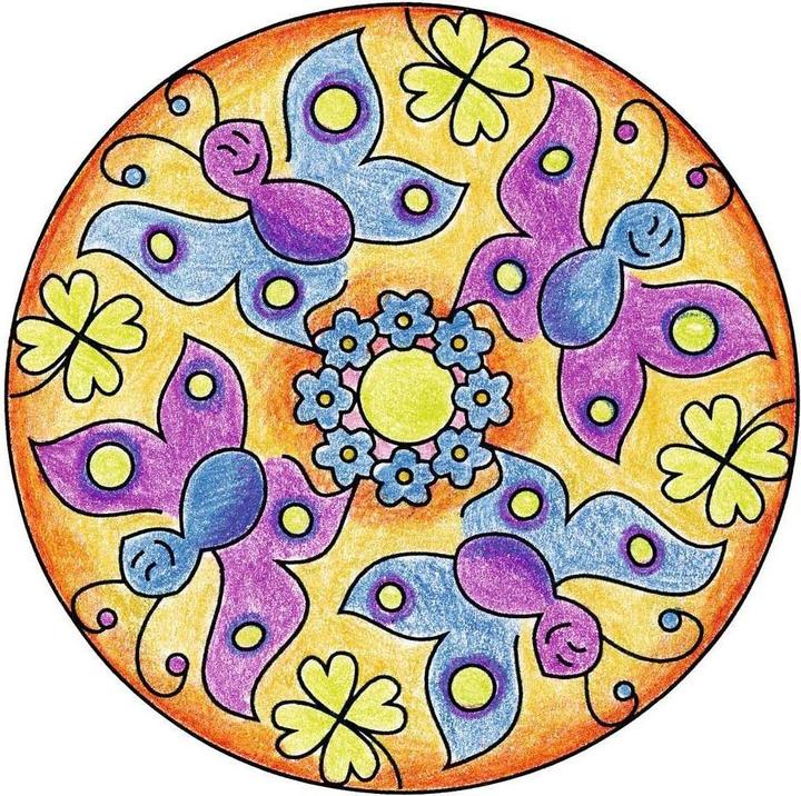 Actual product image Ravensburger Mini mandala designer romantic