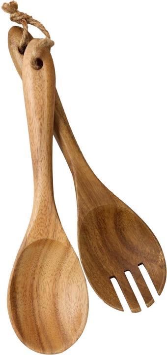 Image du produit Esmée 2-teiliges Salatbesteck aus Akazienholz, 26 x 7 cm (Serveurs à salade)