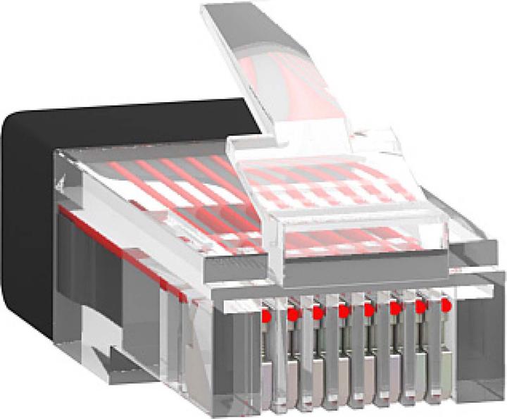 Image du produit Schneider Electric Résistances de terminaison RJ45, 10 pièces, pour TRV00880