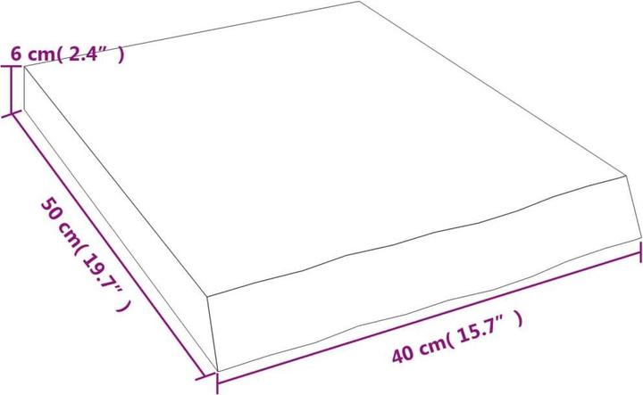 Immagine prodotto VidaXL Emerald (40 x 6 x 50 cm)