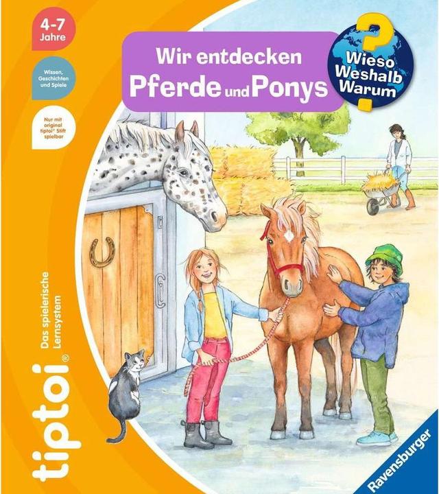 Actual product image tiptoi Pferde und Ponys (German, Susanne Gernhäuser, Melanie Brockamp, 2022)
