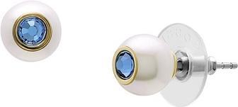 Fossil Matching Earrings With Blue Crystals Bright Baubles Ja7253710