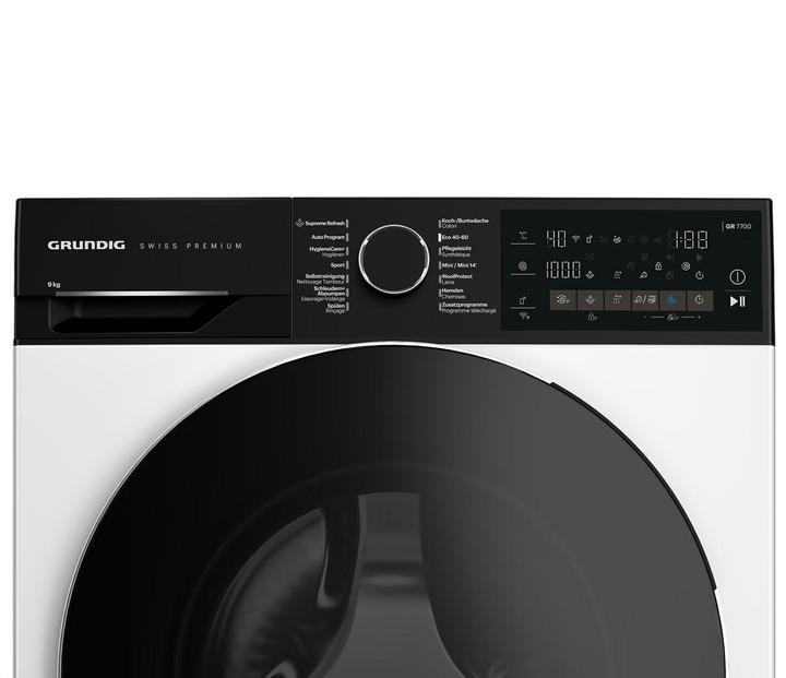 Actual product image Grundig Washing machine WM7200, 9kg, A, white (9 kg)