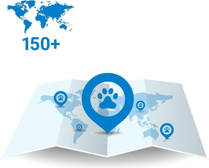 Produktbild Tractive Dog 4 GPS Tracker für Hunde (One Size, Hund, Allgemein)