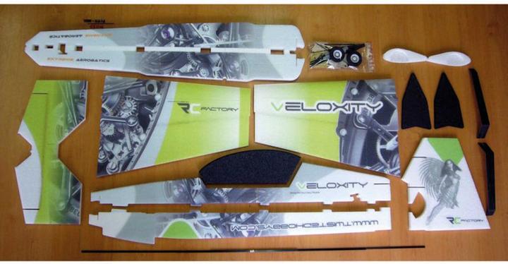 Image du produit RC Factory veloxity vert / 1070 mm (Voltige)