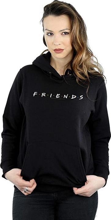 Actual product image Friends Womens/Ladies Logo Cotton Hoodie (5XL)