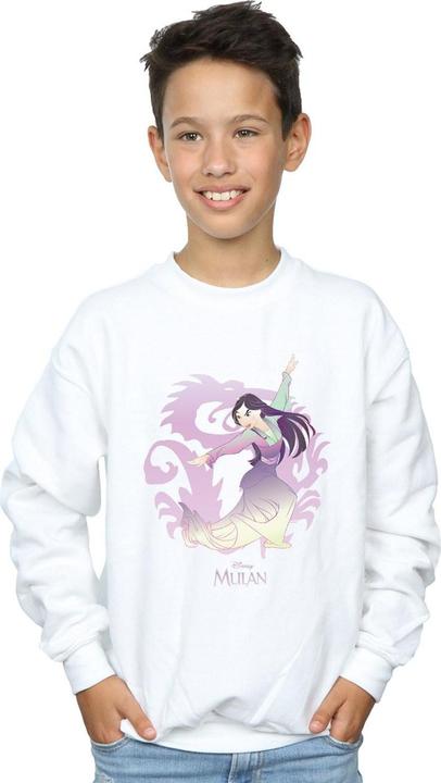 Actual product image Disney Boys Mulan Dragon Fight Sweatshirt (116)