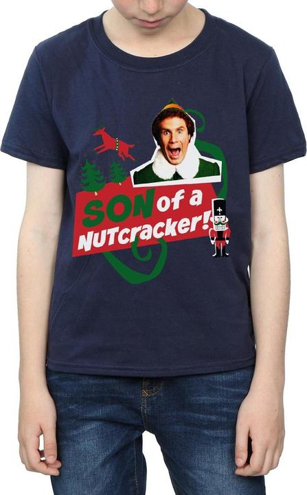 Immagine prodotto Elf Son Of A Nutcracker Maglietta Ragazzi (128)