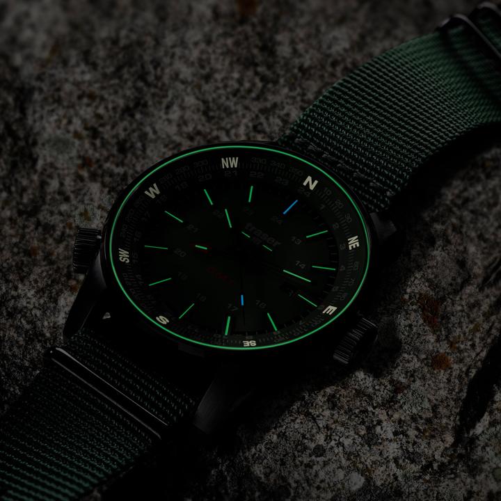 Actual product image Traser P68 Pathfinder GMT (Analogue wristwatch, 46 mm)