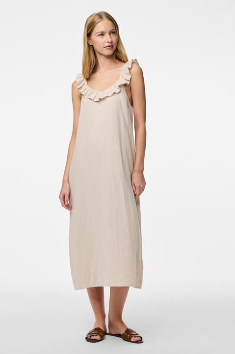 Produktbild Pieces PCSASTINA Musselin Midikleid (L)