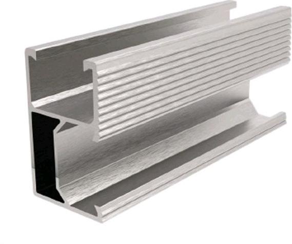 V-TAC Rail Sillberne 2000mm pour panneaux solaires 4 pcSet
