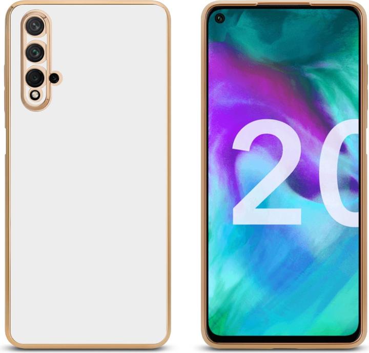 Actual product image Cadorabo Case for Honor 20 / 20S / Huawei NOVA 5T in TPU with camera protection LM130 Style (Huawei Nova 5T, TCL 20S, K20)