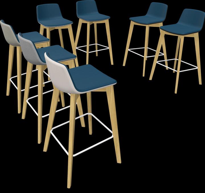 Produktbild Narbutas Twist & Sit Barhocker