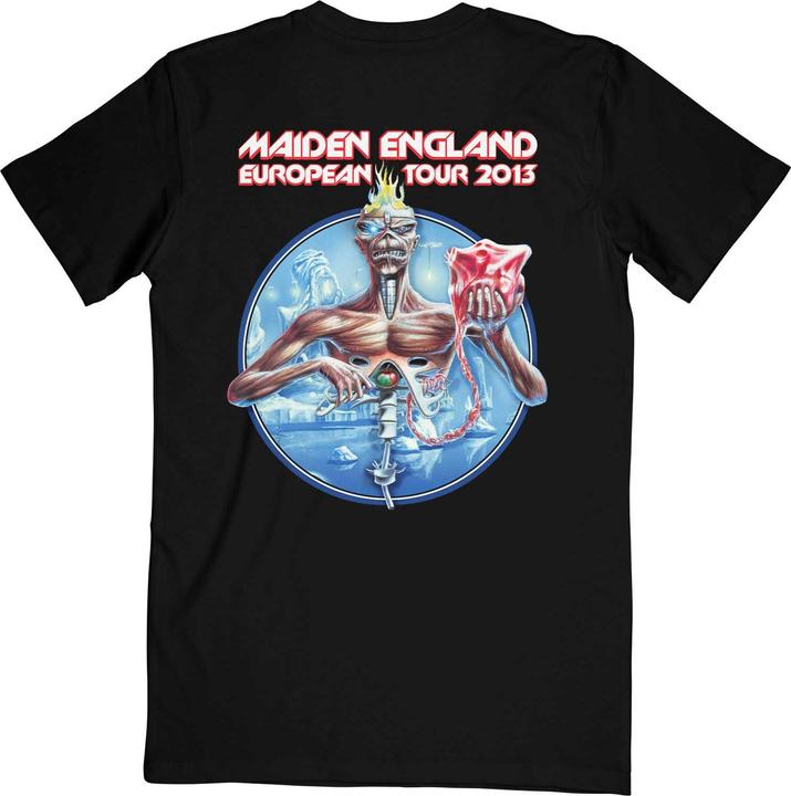 Immagine prodotto Music Brand Euro Tour Maglietta Stampa posteriore Adulto Unisex (L)