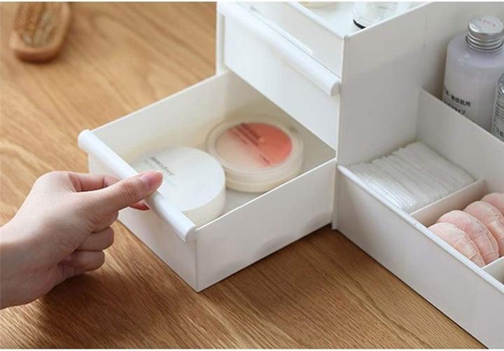 Actual product image Noya Acrylic beauty make-up organiser