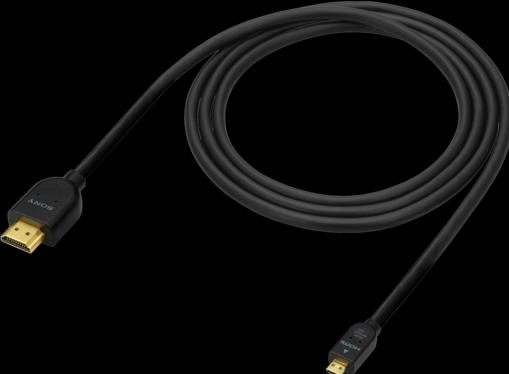 Produktbild Sony micro HDMI (Typ D) — HDMI (Typ A) (1.50 m, HDMI)