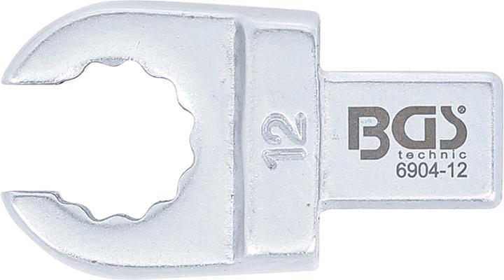 Actual product image BGS Push Fit Ring Spanner open Type 12 mm Square Size 9 x 12 mm (12 mm)