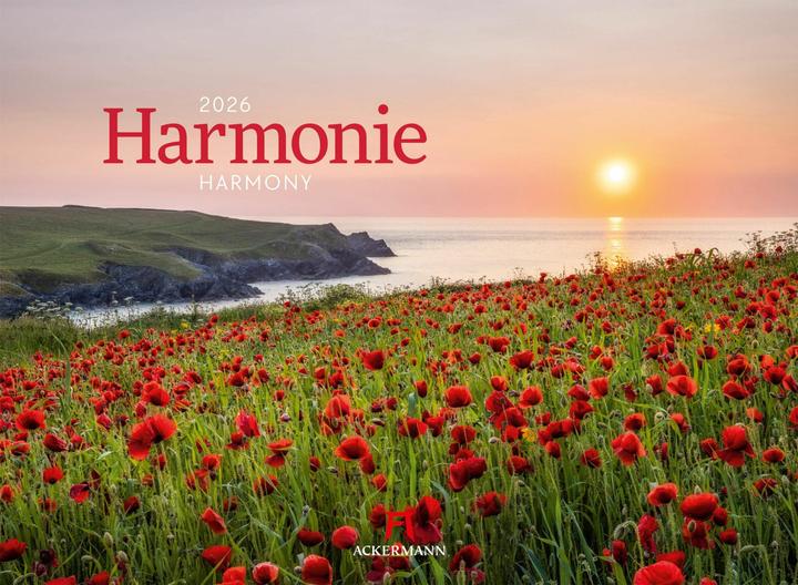 Produktbild Harmonie Kalender 2026 (45 x 33 cm, Harter Einband, Deutsch, Französisch, Englisch)