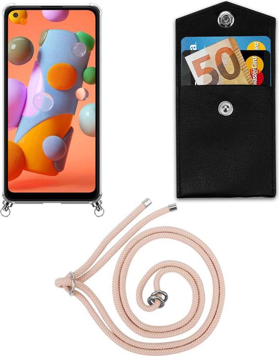 Produktbild Cadorabo TPU Handy Kette SILBER Cover