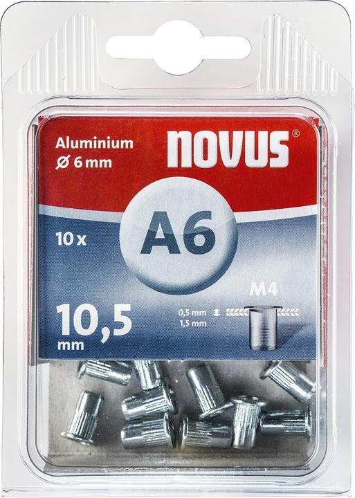 Image du produit Novus Ecrou à rivet aveugle (Ø x L) 6 mm x