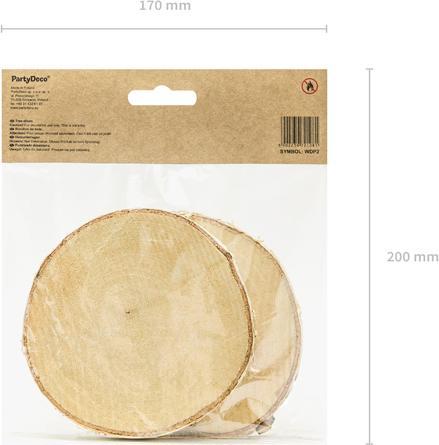 Image du produit Partydeco Bois rond - 12 cm