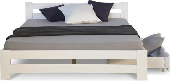 Produktbild Homestyle4u Holzbett (140 x 200 cm)