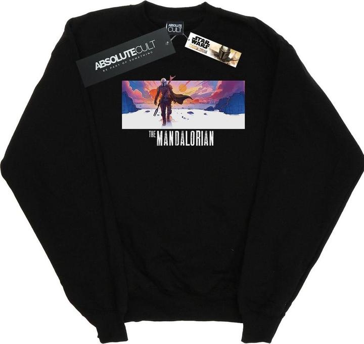 Immagine prodotto Star Wars The Mandalorian Landscape Felpa Uomo (L)