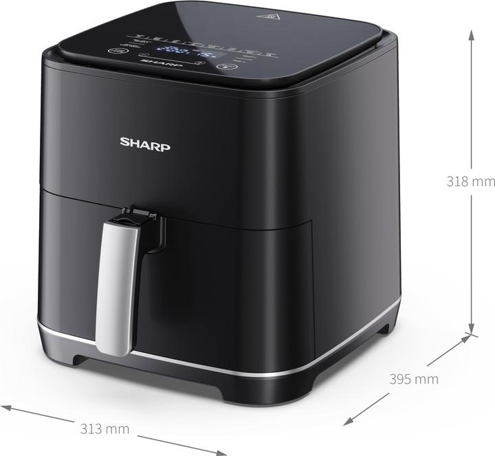Sharp GS552 Friggitrice ad aria digitale 5,5L