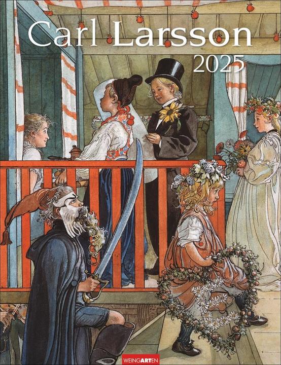Produktbild Carl Larsson Kalender 2025 (30 x 39 cm, Deutsch)