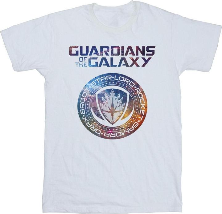 Actual product image Mens Guardians Of The Galaxy Stars Fill Logo T-Shirt (XXL)