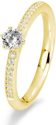 Produktbild Breuning Verlobungsring Pavé (58, 750/18 K Gold)