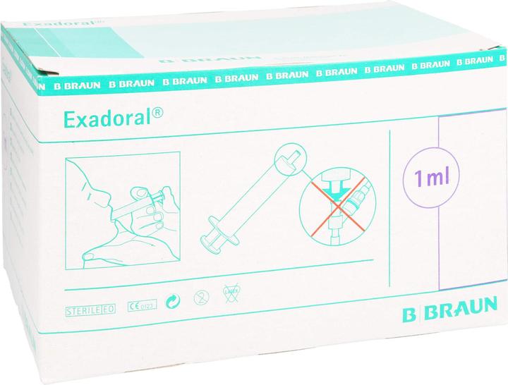 Actual product image Exadoral seringue pourpre