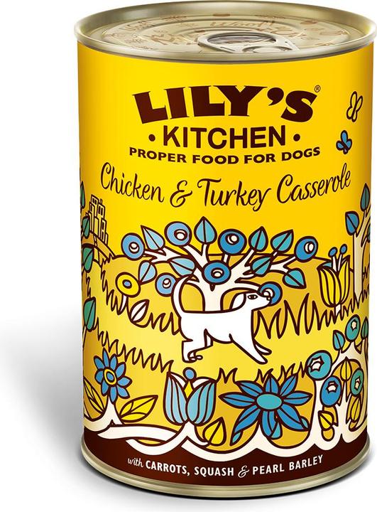 Lily's Kitchen Casserole de poulet et de dinde (Adulte, 1 pcs, 400 g)