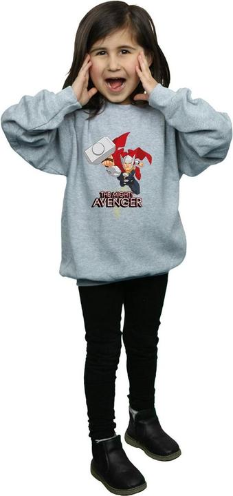 Immagine prodotto Thor The Mighty Avenger Felpa Ragazze (140, 146)