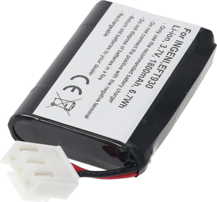 Image du produit Sagem Batterie Monetel EFT930, EFT930B, EFT930G (1 pcs, Spécifique à l'appareil, 1800 mAh, Piles rechargeables + chargeur)