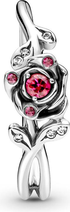 Actual product image Pandora Disney Beauty and the Beast Rose Ring (52, 925 Silver)