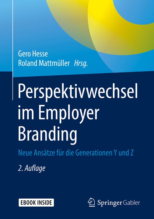 Immagine prodotto Perspektivwechsel im Employer Branding (Tedesco, Gero Hesse, Roland Mattmüller, 2019)