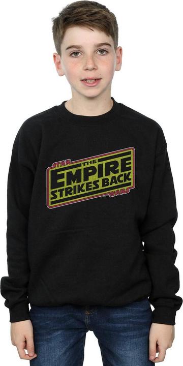 Produktbild Star Wars The Empire Strikes Back Logo Sweatshirt Jungen (128)