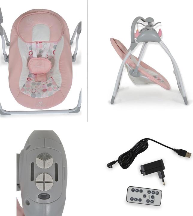 Produktbild Moni Cangaroo Babywippe elektrisch Jessica