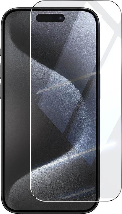 Produktbild Mayaxess CrystalGuard Bildschirmfolie (1 Stück, Apple iPhone 15 Pro)