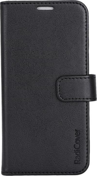 Radicover Protezione dalle radiazioni Portafoglio in pelle vegana iPhone 15 Flipcover Nero PU (Apple iPhone 15)