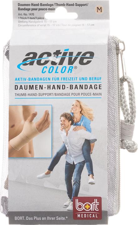 Actual product image Bort Medical ActivColor thumb and hand bandage (S)
