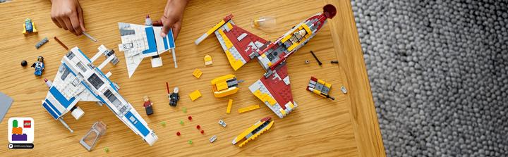 Image du produit LEGO New Republic E-Wing vs. Shin Hatis Starfighter (75364, LEGO Star Wars)